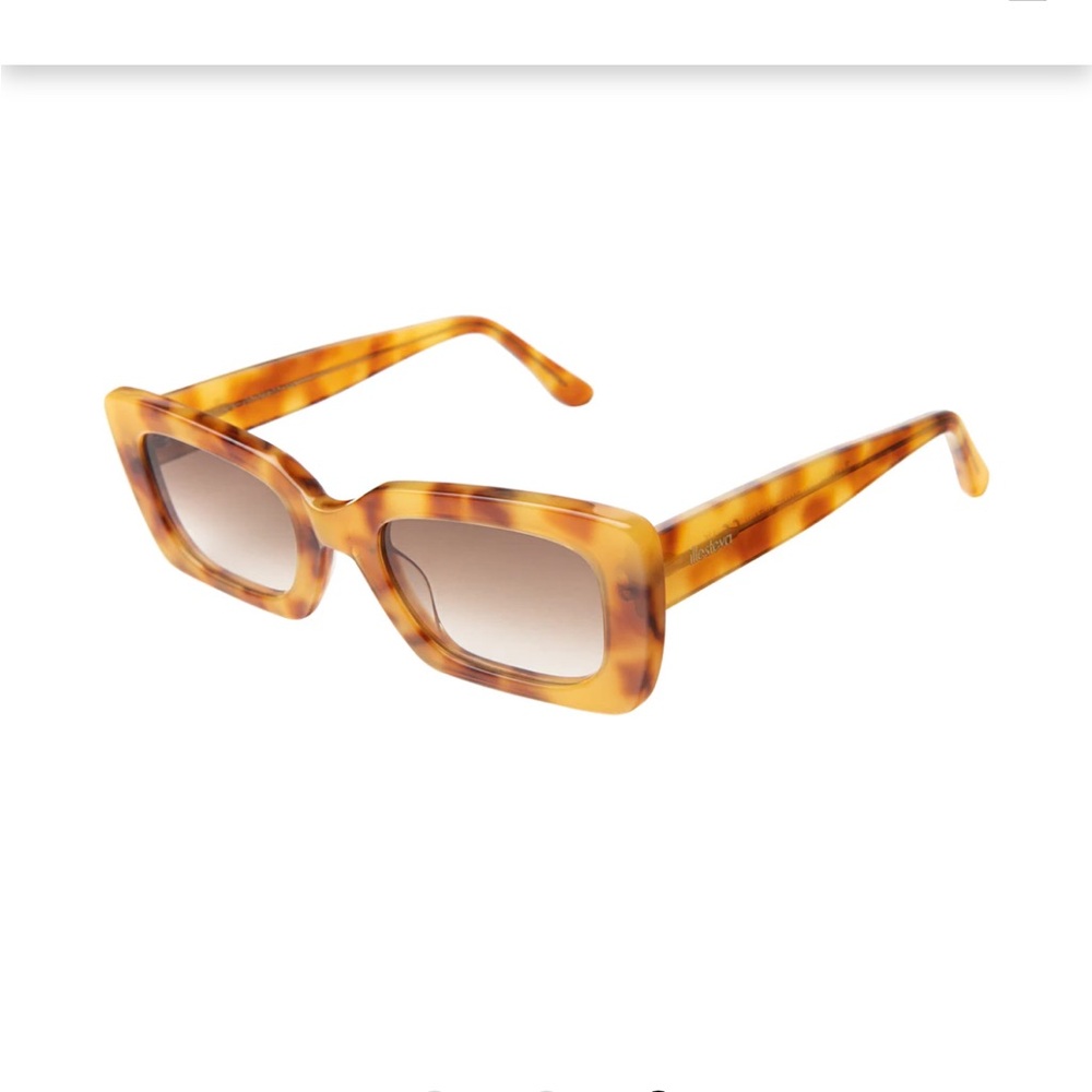 Tortoiseshell Square Frame Sunglasses - Unbranded